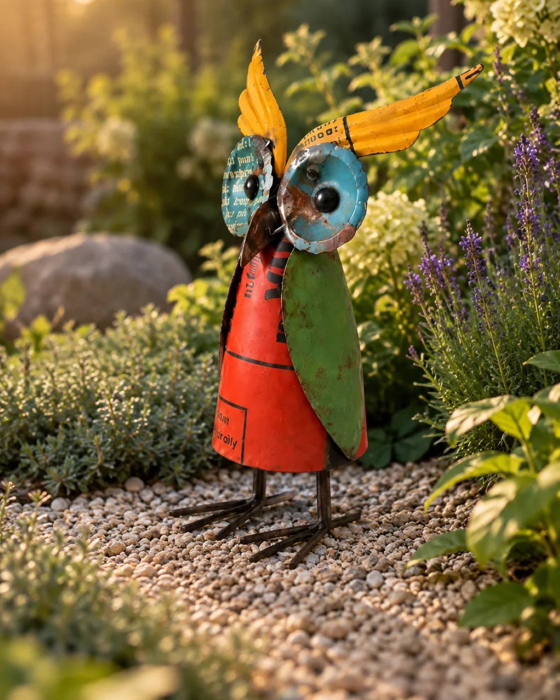 Recycled Iron for Gardens, Fences and Shelves, Shaped by Hand.